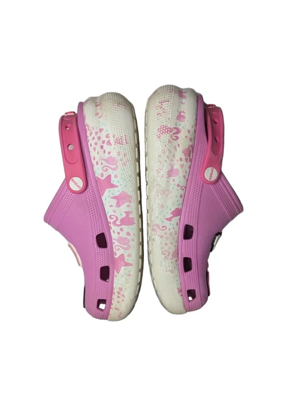Barbie X Crocs Cutie Crush Clog Barbie Taffy Pink Kids Size J 5  208805-6SW.
